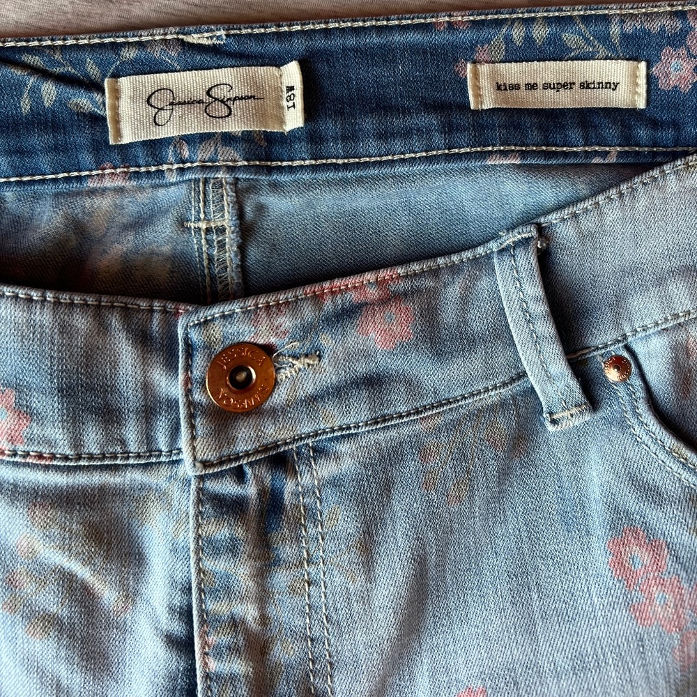 Jessica Simpson Kiss Me Skinny Jeans 18W